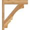 Ekena Millwork Balboa Block Rough Sawn Outlooker, Western Red Cedar, 6"W x 26"D x 30"H OUT06X26X30BOA05RWR - alternate 4